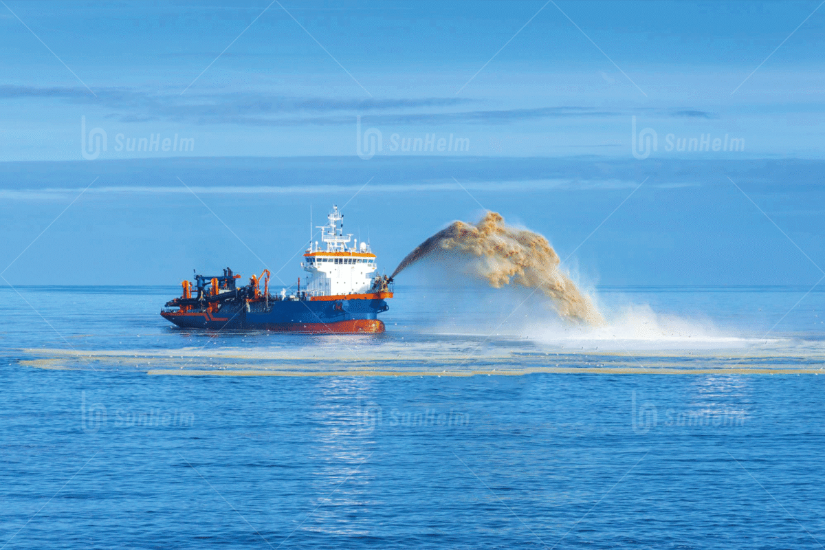 armored dredging pipe